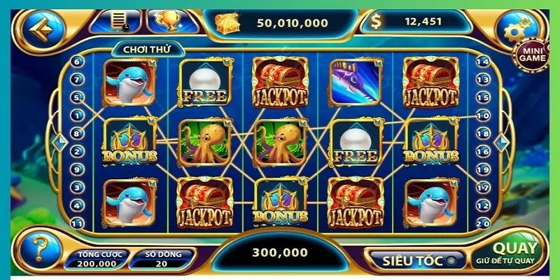 Chơi game nổ hũ quốc tế Thủy Cung 